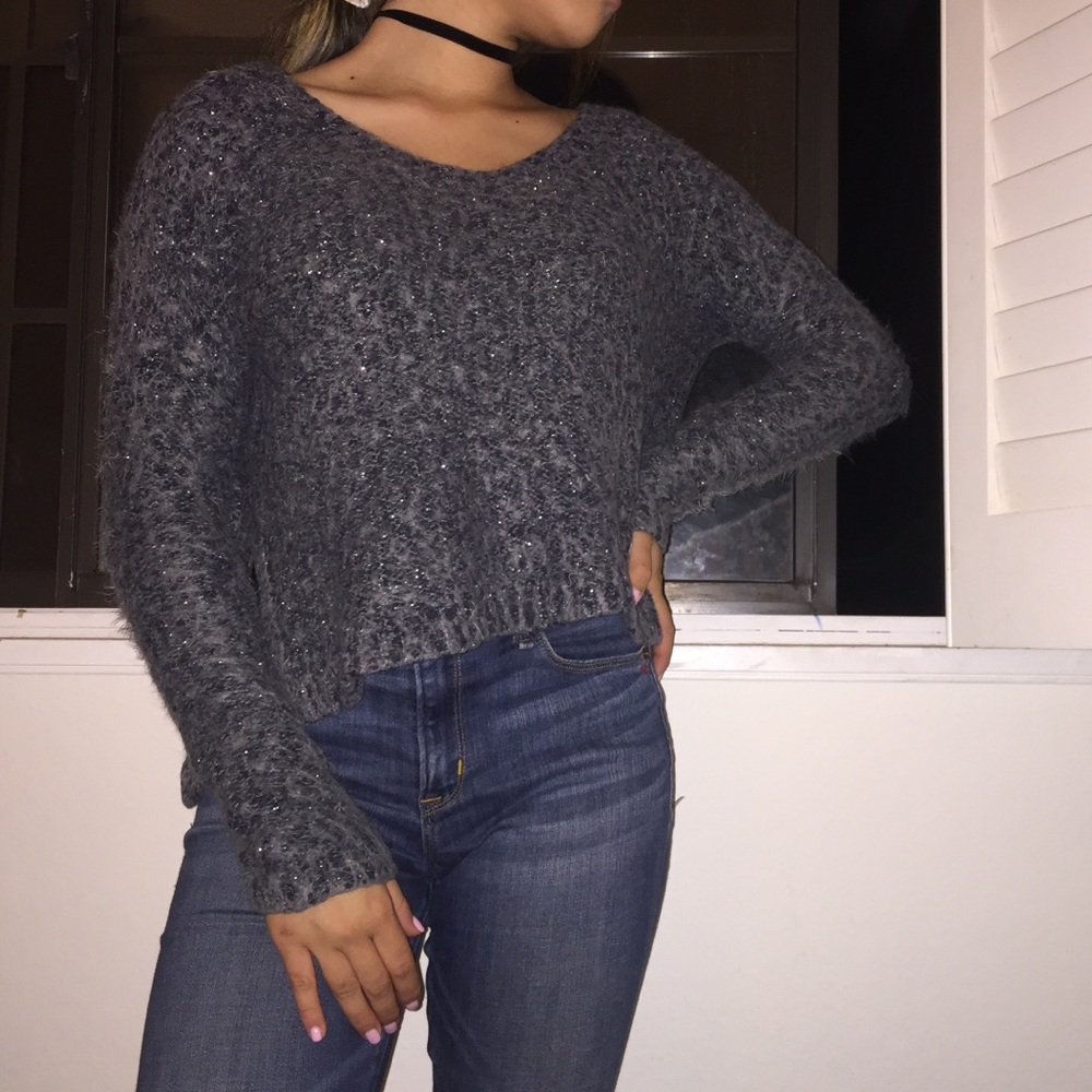 cropped sweater